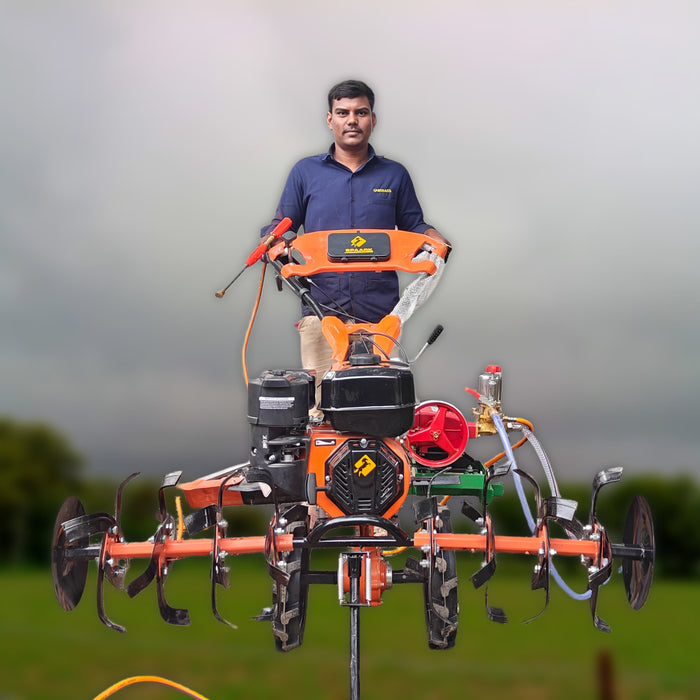 SPAARK 7 HP पेट्रोल पॉवर वीडर