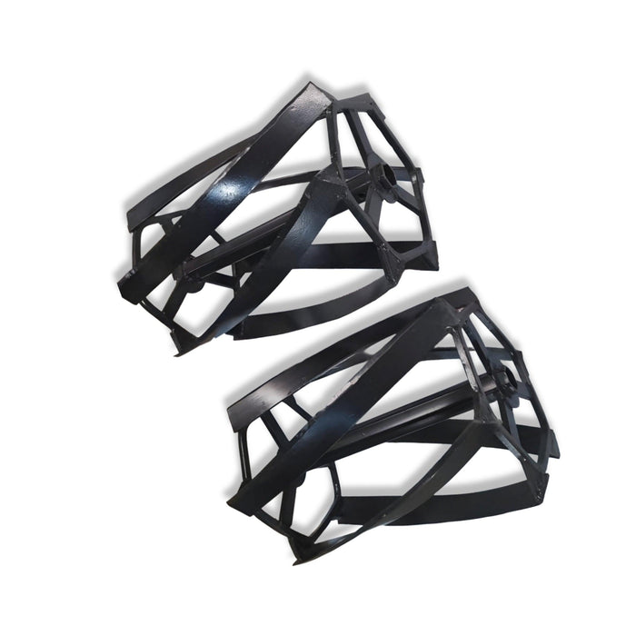 Spiral Drum Wheels for Power Weeders