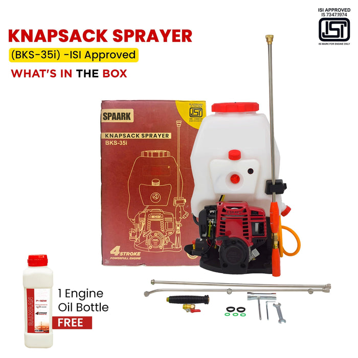 Knapsack Pressure Sprayer | 2 stroke 52 cc Engine