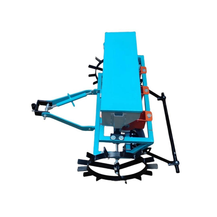 Power weeder seed drill