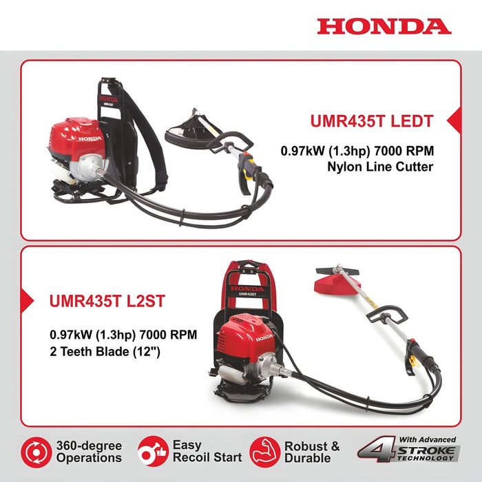 Honda Brush Cutter 4 Stroke UMR435T L2ST