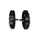 Heavy duty 12 inch and 16 inch iron wheels attachments for power weeders from 6 hp to 12 hp diesel