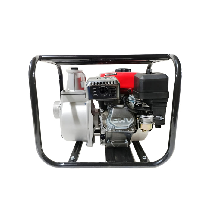 Water pump powered by 6.5hp petrol engine