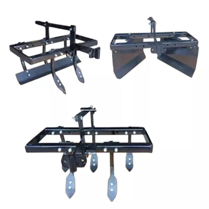 3 in 1 type cultivator bed maker leveler attachments for power weeder