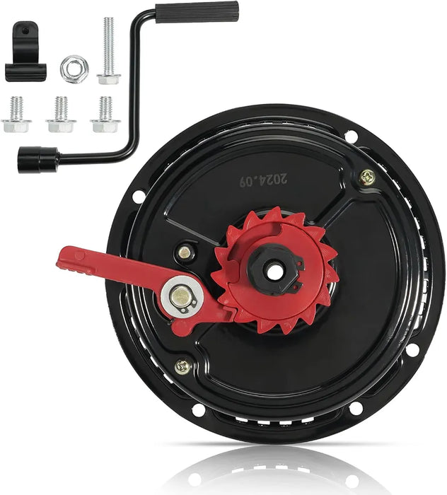 Hand crank starter for portable engines