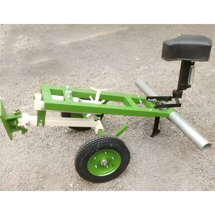 Seating Cultivator and leveler Attachment for power weeder and tiller
