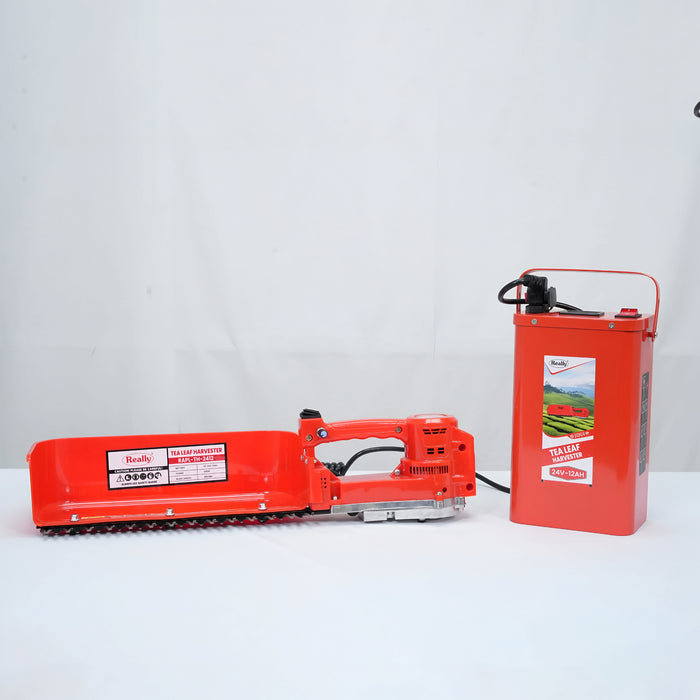 Cordless Tea Harvester | 24V Cordless Grass, Hedge Cutter 10 AH, With 30 cm Blade