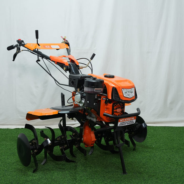 7HP Power Weeder with headlamp and Ridger Mitsumaya