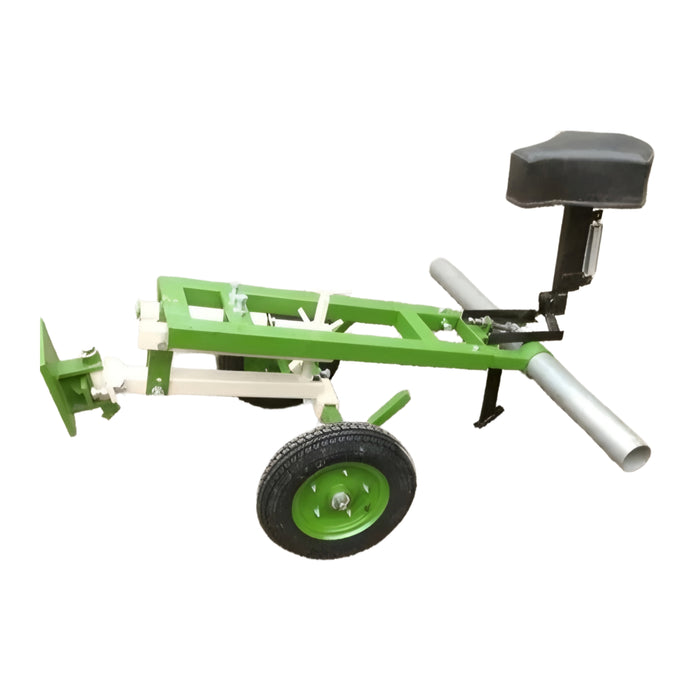 Seating Cultivator and leveler Attachment for power weeder and tiller