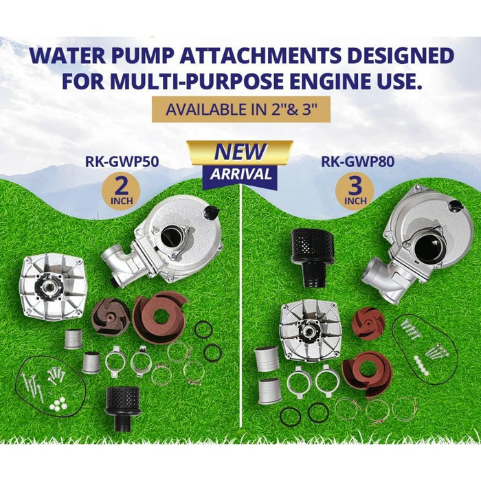 Water Pump Attachment for Power Weeder