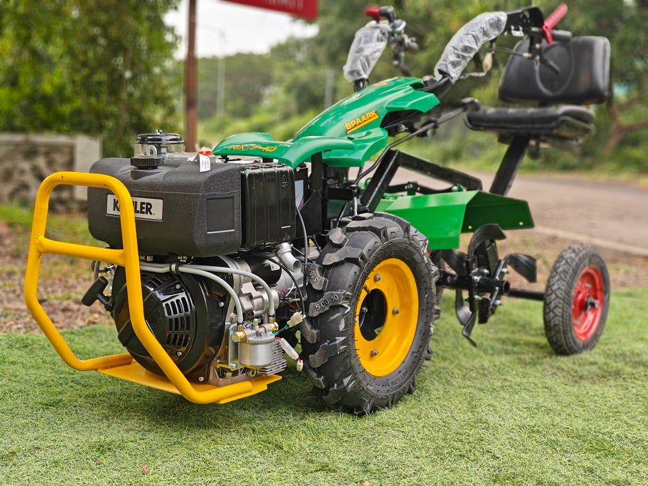 SPAARK NX740 पॉवर टिलर | सेल्फ स्टार्ट 10 HP डिझेल इंजिन