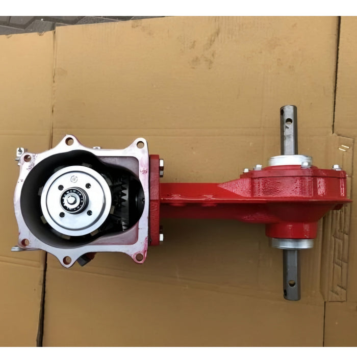 Gearbox for 7HP Center rotary weeder with clutch