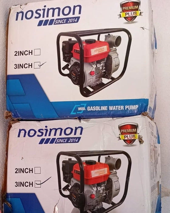 Water pump powered by 6.5hp petrol engine