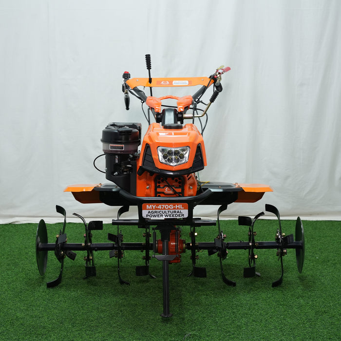 7HP Power Weeder with headlamp and Ridger Mitsumaya