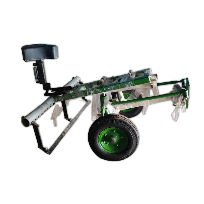 Seating Cultivator and leveler Attachment for power weeder and tiller