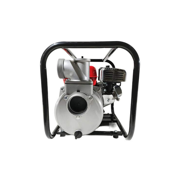 Water pump powered by 6.5hp petrol engine