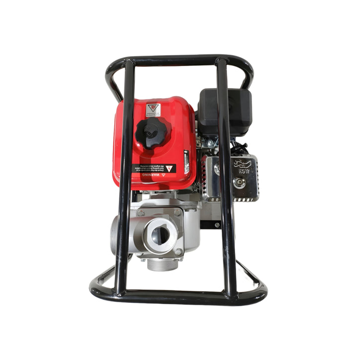 Water pump powered by 6.5hp petrol engine