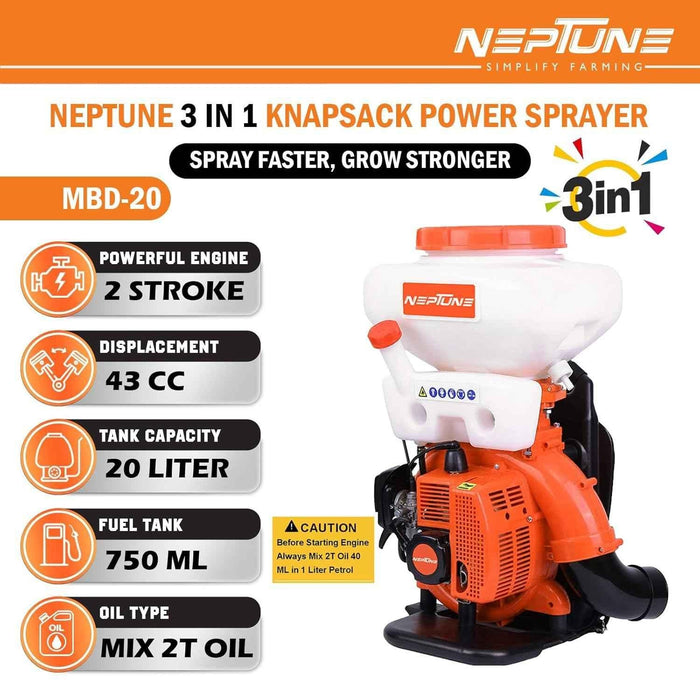 Neptune Fogger Mist Blower Sprayer